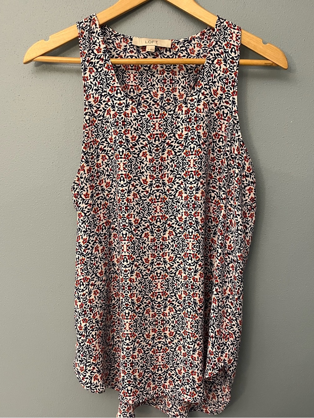 LOFT Floral Printed Tank in